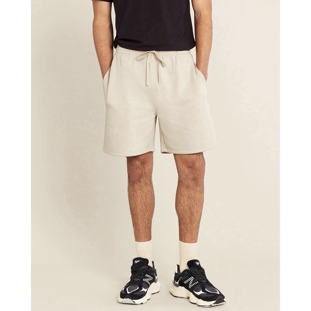 Boody 6" Sweat Short, Unisex Adult's Size 2XL  Cloudknit Fabric In Bamboo